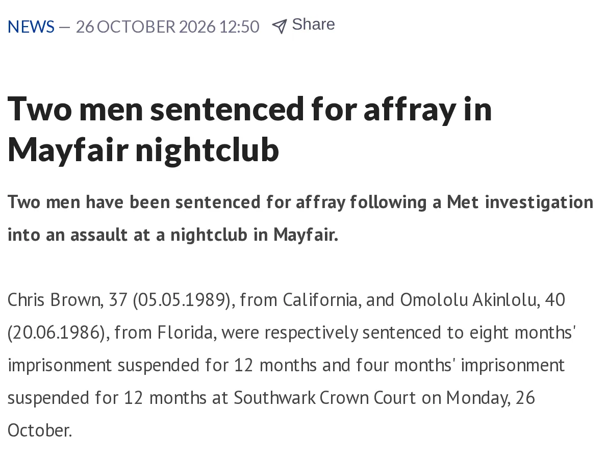 Metropolitan Police statement on the sentencing.