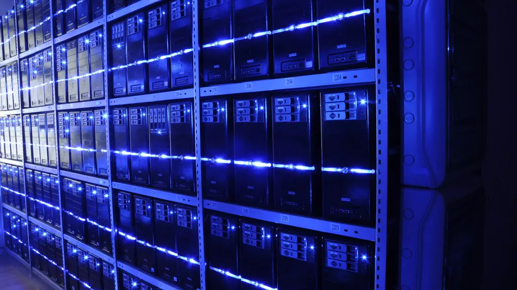 Data centre server racks