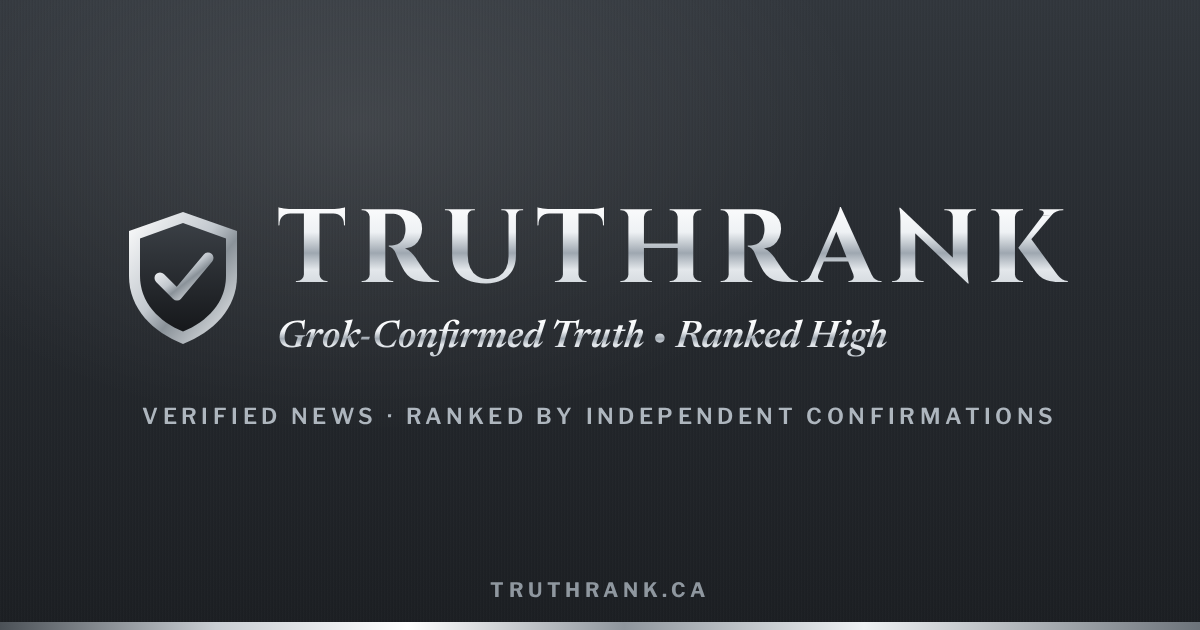 TruthRank — Verified news, ranked by independent confirmations